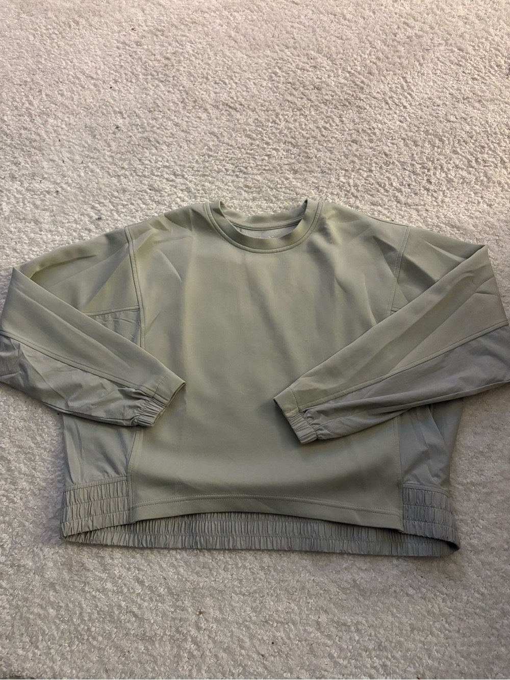 NWOT Kohls FLX mint womens crewneck sweatshirt. Size Medium